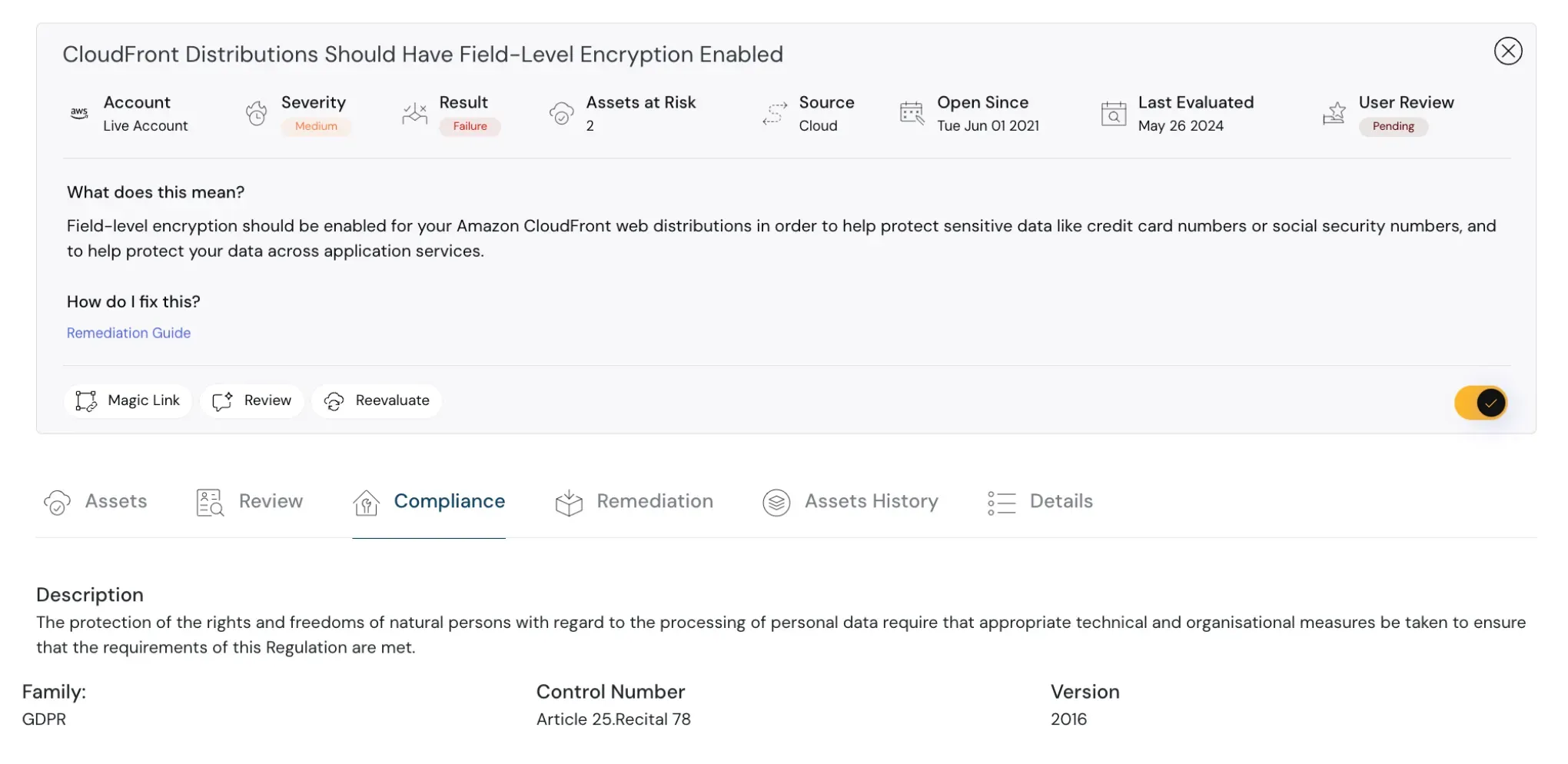 icon related to How Cloudanix Helps with CMMC 2.0 Level 2 Compliance