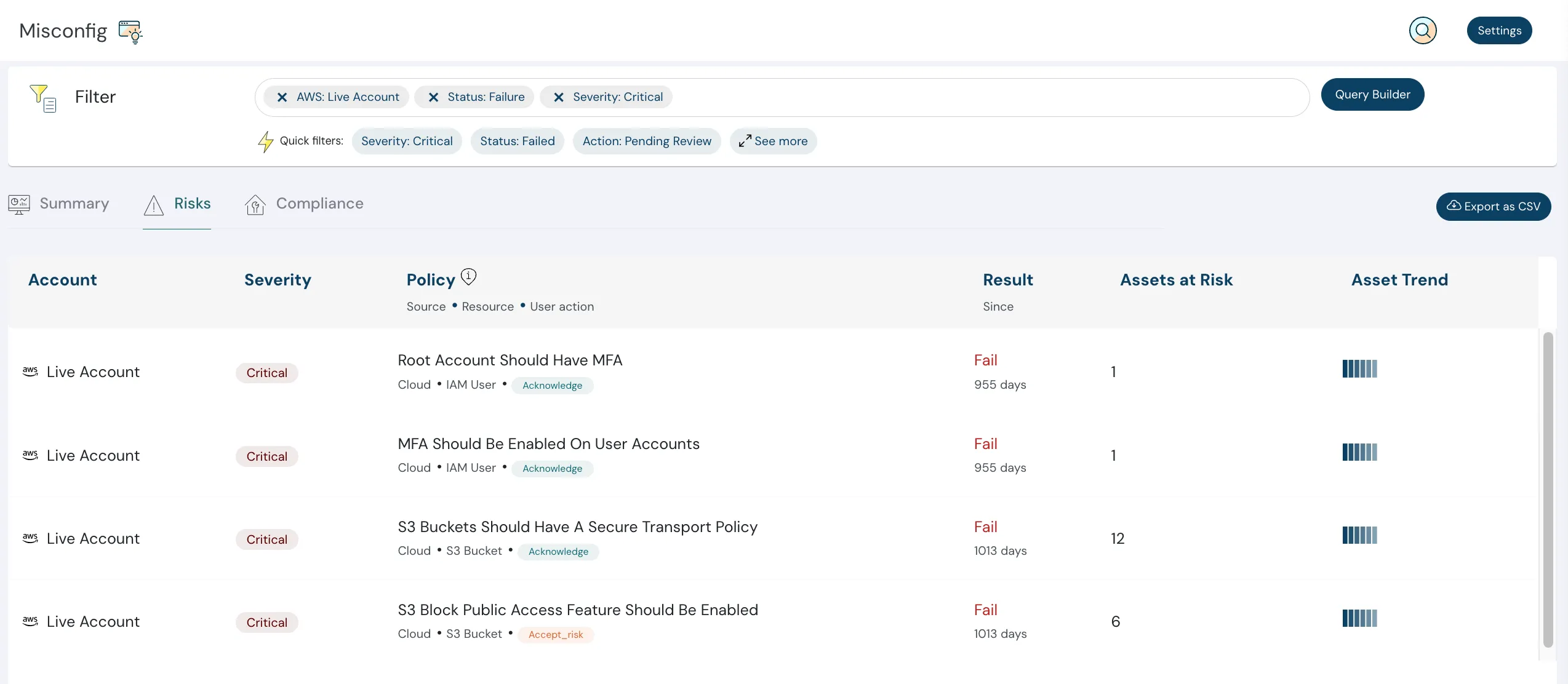 Cloudanix CSPM — Remediation playbook with actionable fix guidance